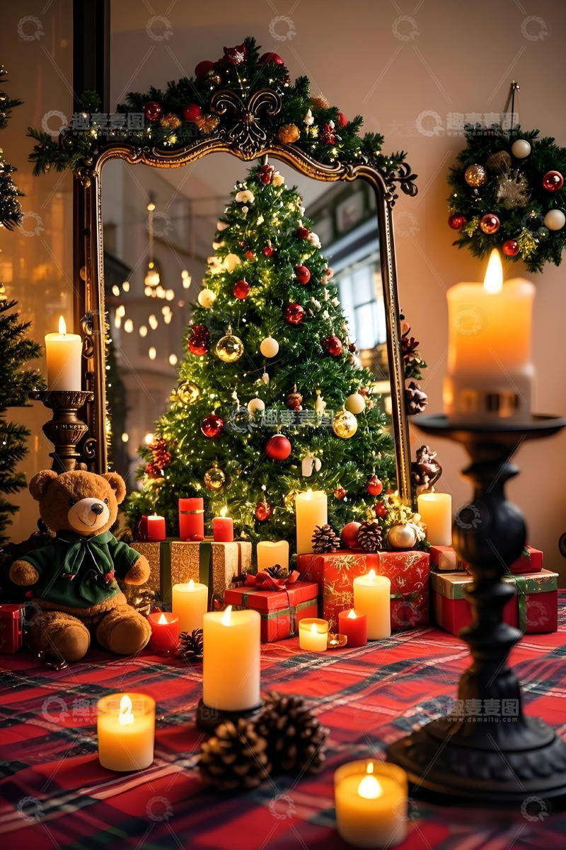 高清大图下载【趣麦麦图】圣诞节摄影图