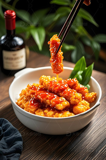 美食摄影之糖醋里脊