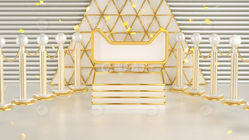 电商高级质感场景舞台背景