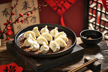 美食摄影之饺子