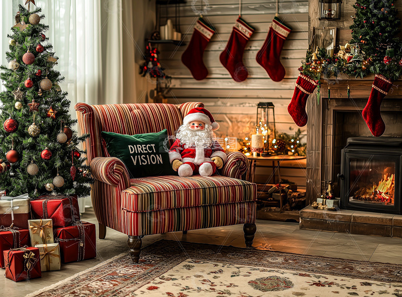 高清大图下载【趣麦麦图】圣诞节室内摄影图