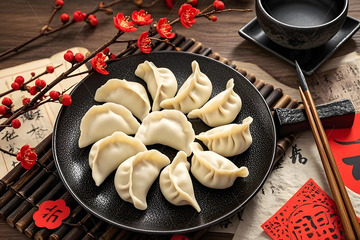 美食摄影之饺子1