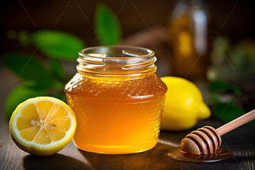 一罐柠檬蜂蜜