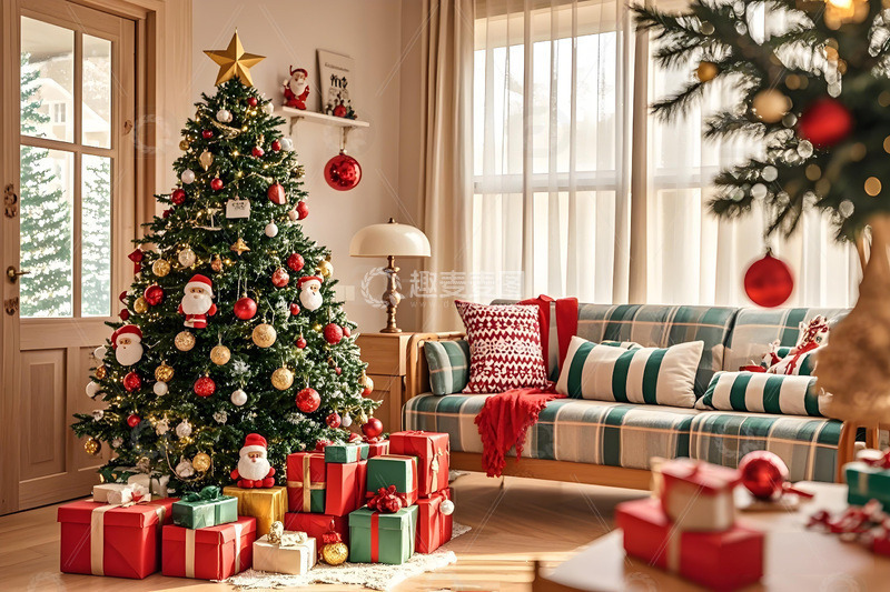 圣诞节室内摄影图2