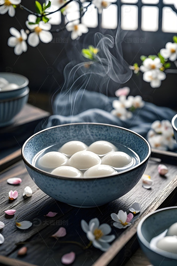 元宵汤圆摄影图9