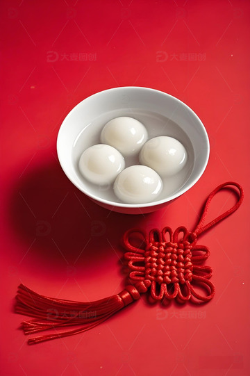 元宵汤圆摄影图4