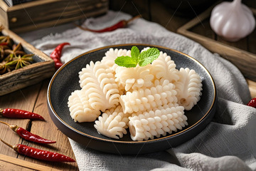 火锅食材之鱿鱼花