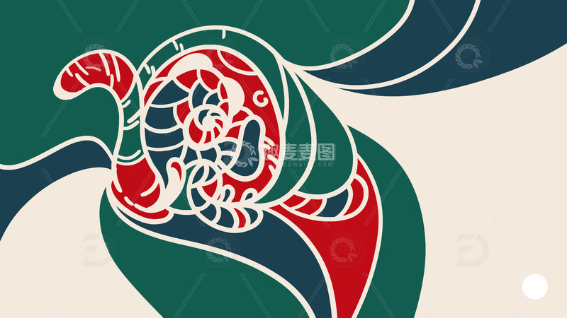 源文件下载【趣麦麦图】圣诞节配色背景书签