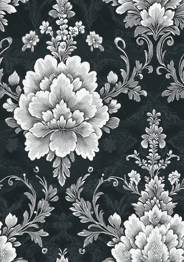 家纺花纹图案底纹设计图1