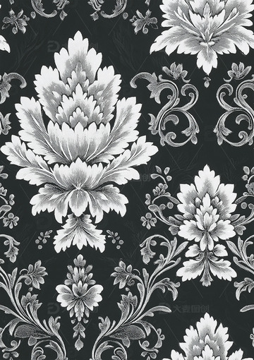 家纺花纹图案底纹设计图4