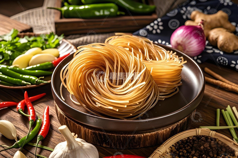 源文件下载【趣麦麦图】火锅食材之火锅粉条