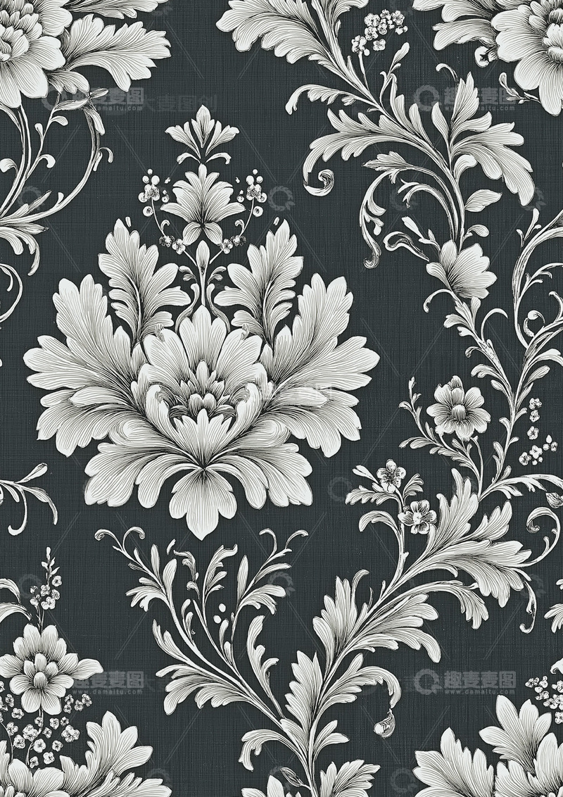 家纺花纹图案底纹设计图3