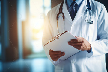 拿着病例的医生1