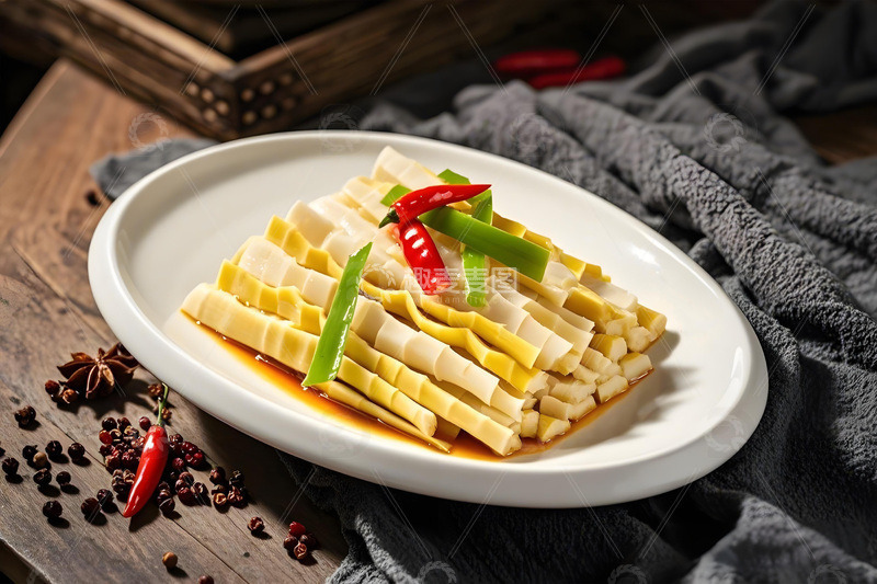 源文件下载【趣麦麦图】火锅食材之鲜笋