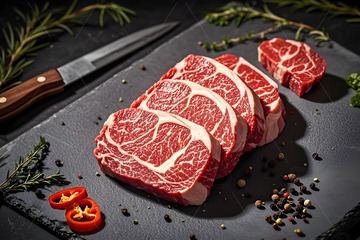 生鲜牛肉摄影图