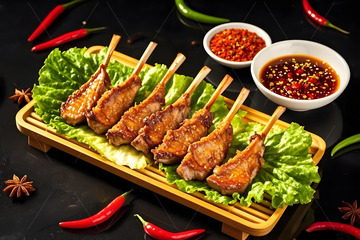 美食摄影之烤羊排2