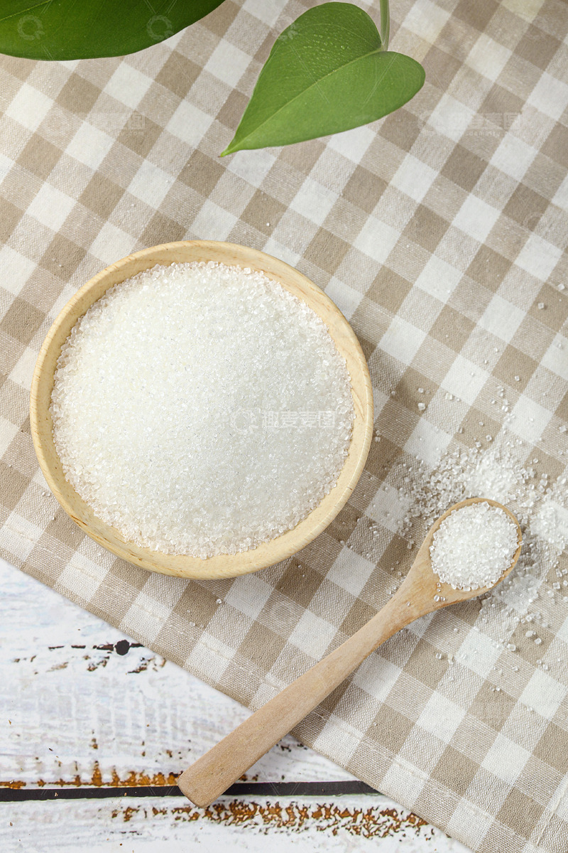 高清大图下载【趣麦麦图】一碗白糖白砂糖食用糖1