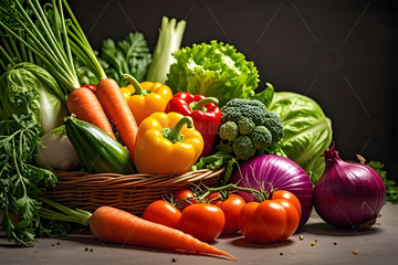 生鲜蔬菜摄影图1