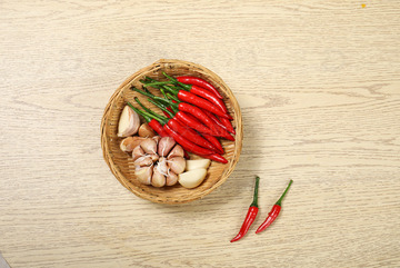 辣椒小米辣大蒜