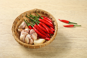 辣椒小米辣大蒜1