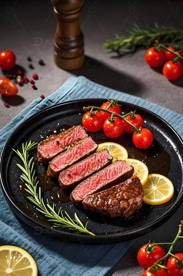 牛排广告美食杂志摄影2