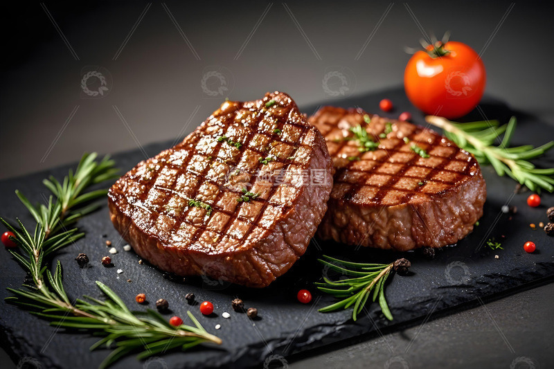 高清大图下载【趣麦麦图】牛排广告美食杂志摄影9