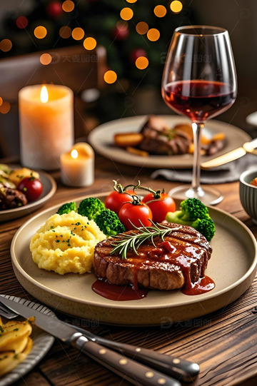 美食摄影之烤牛排1