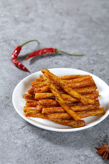 辣条素牛筋面筋辣棒5