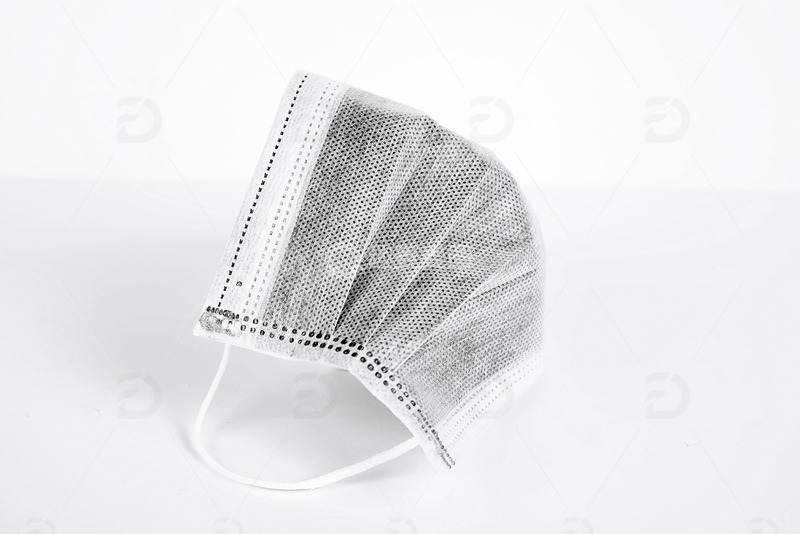 高清大图下载【趣麦麦图】灰白色口罩图片样机