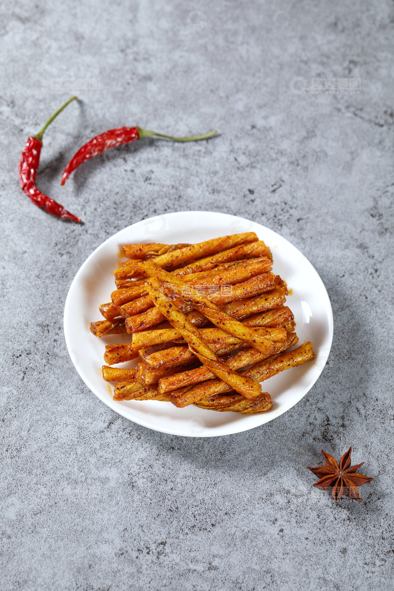 高清大图下载【趣麦麦图】辣条素牛筋面筋辣棒8
