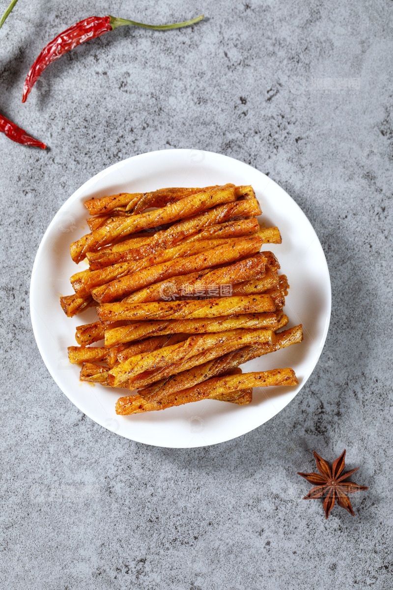 高清大图下载【趣麦麦图】辣条素牛筋面筋辣棒6