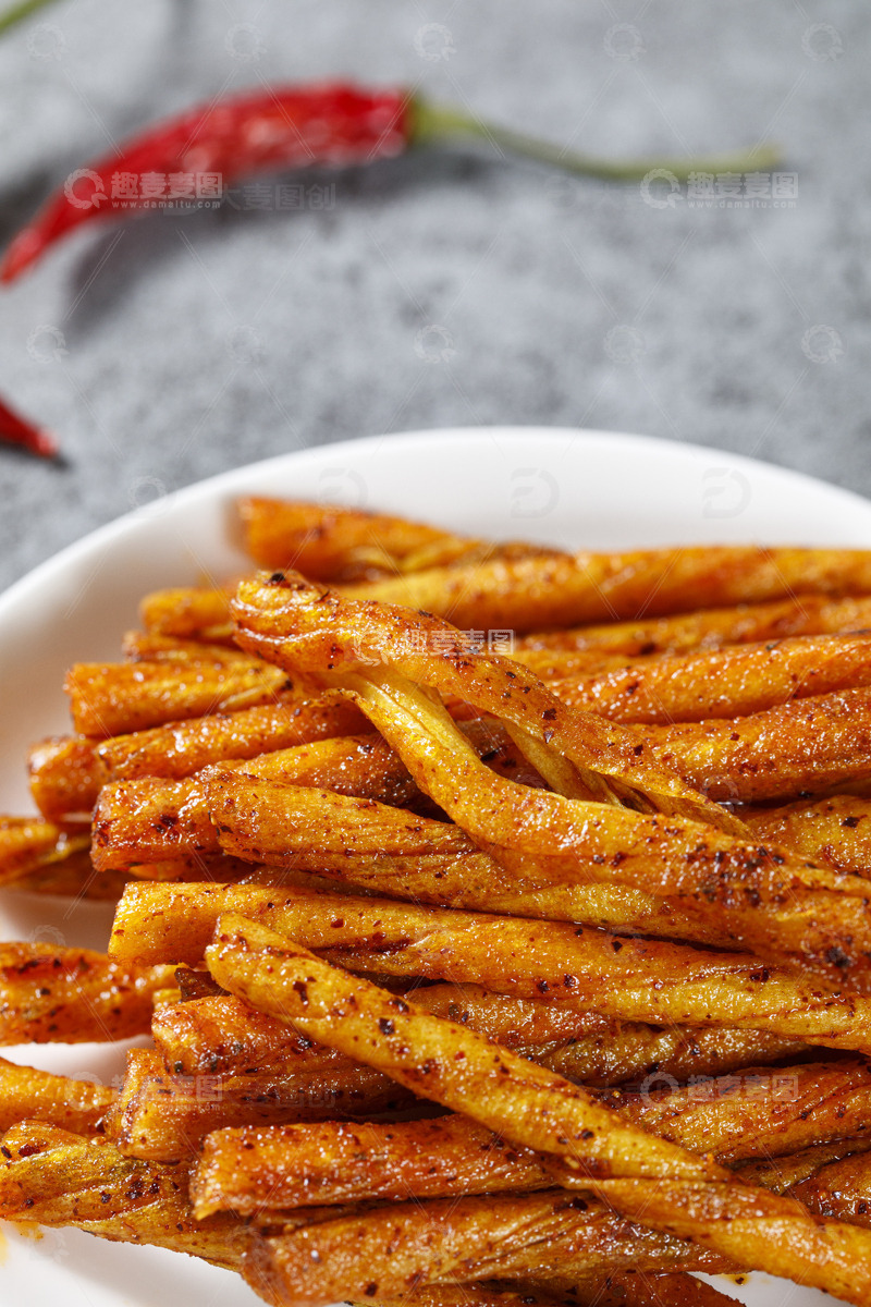 高清大图下载【趣麦麦图】辣条素牛筋面筋辣棒2