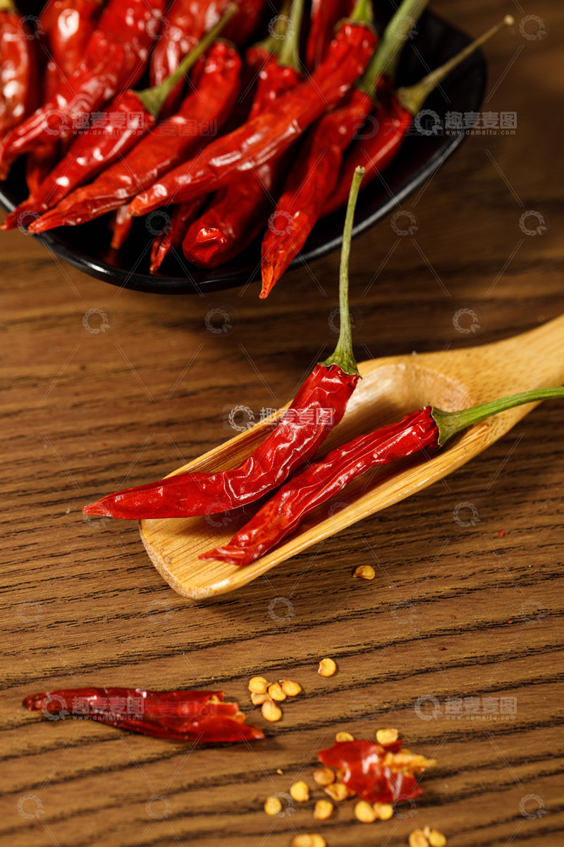 高清大图下载【趣麦麦图】小米辣椒红辣椒特写1