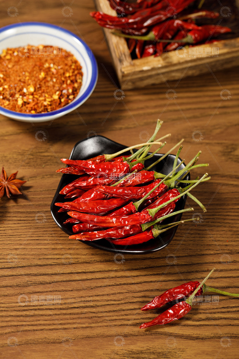 高清大图下载【趣麦麦图】一盘小米辣红辣椒3
