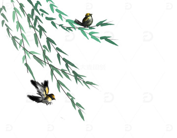 手绘春天立春互动