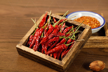 一盘小米辣红辣椒5