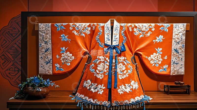 高清大图下载【趣麦麦图】京剧文化中国风戏剧演出服装