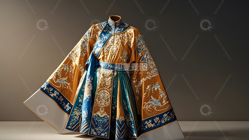 高清大图下载【趣麦麦图】京剧文化中国风戏剧演出服装3