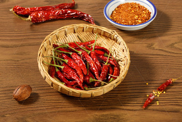 一盘小米辣红辣椒6