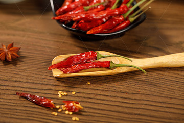 小米辣椒红辣椒特写