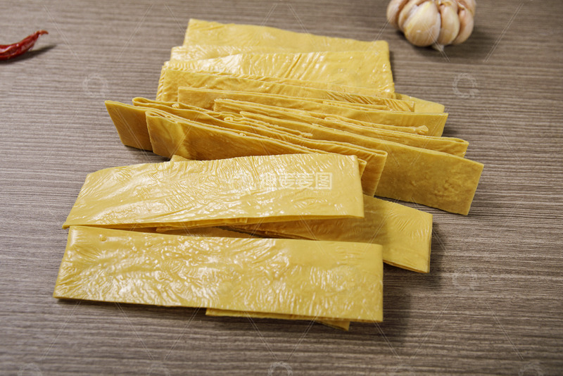 高清大图下载【趣麦麦图】云南石屏豆腐皮条切条食材