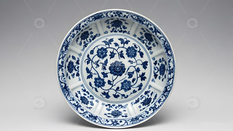 高清大图下载【趣麦麦图】陶瓷盘中国风传统文化艺术收藏精品