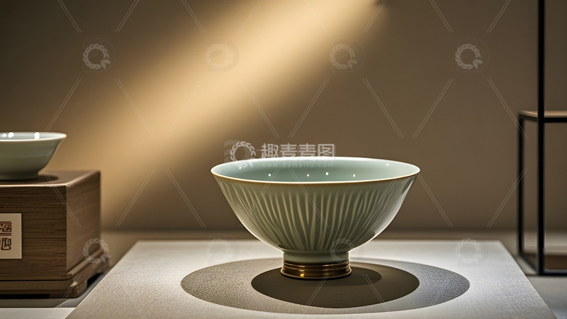 高清大图下载【趣麦麦图】陶瓷碗中国风传统文化艺术收藏精品