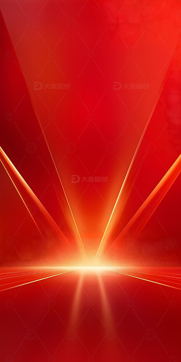 红色年会展会商务背景图