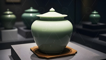 陶瓷罐中国风传统文化艺术收藏精品