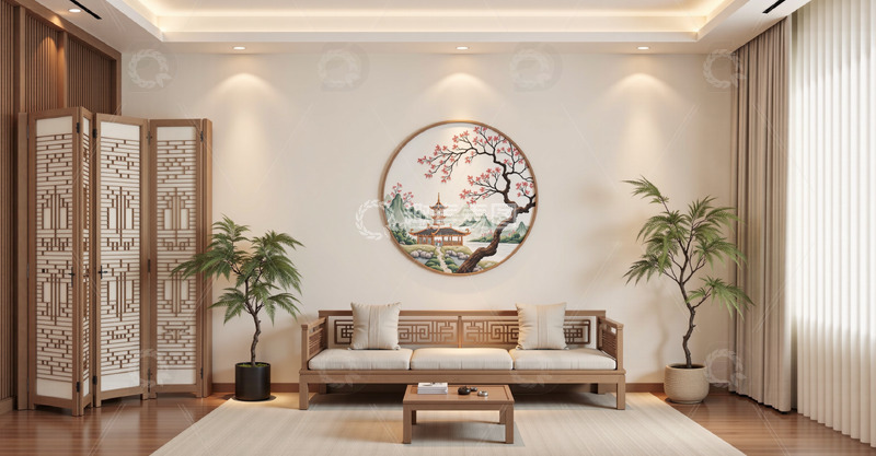 新中式中国风家居效果12