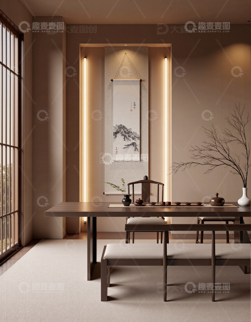 新中式中国风家居效果11