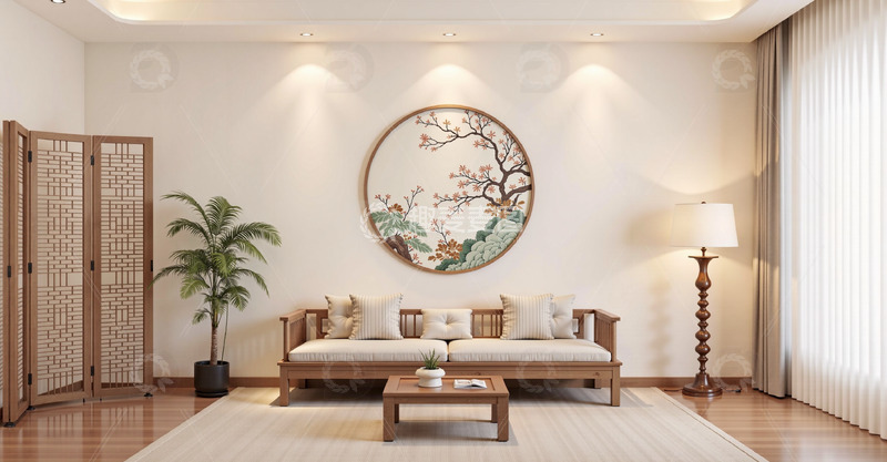 新中式中国风家居效果13