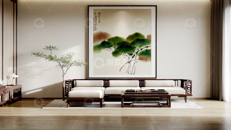 新中式中国风家居效果6