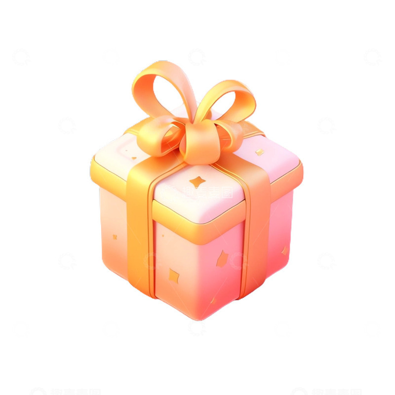 高清大图下载【趣麦麦图】礼品盒立体风格